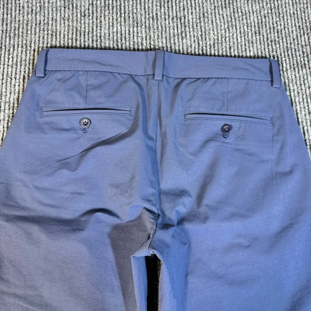 Vineyard Vines OTG On The Go Chino Pants Mens Size 32x30 Navy Golf Performance